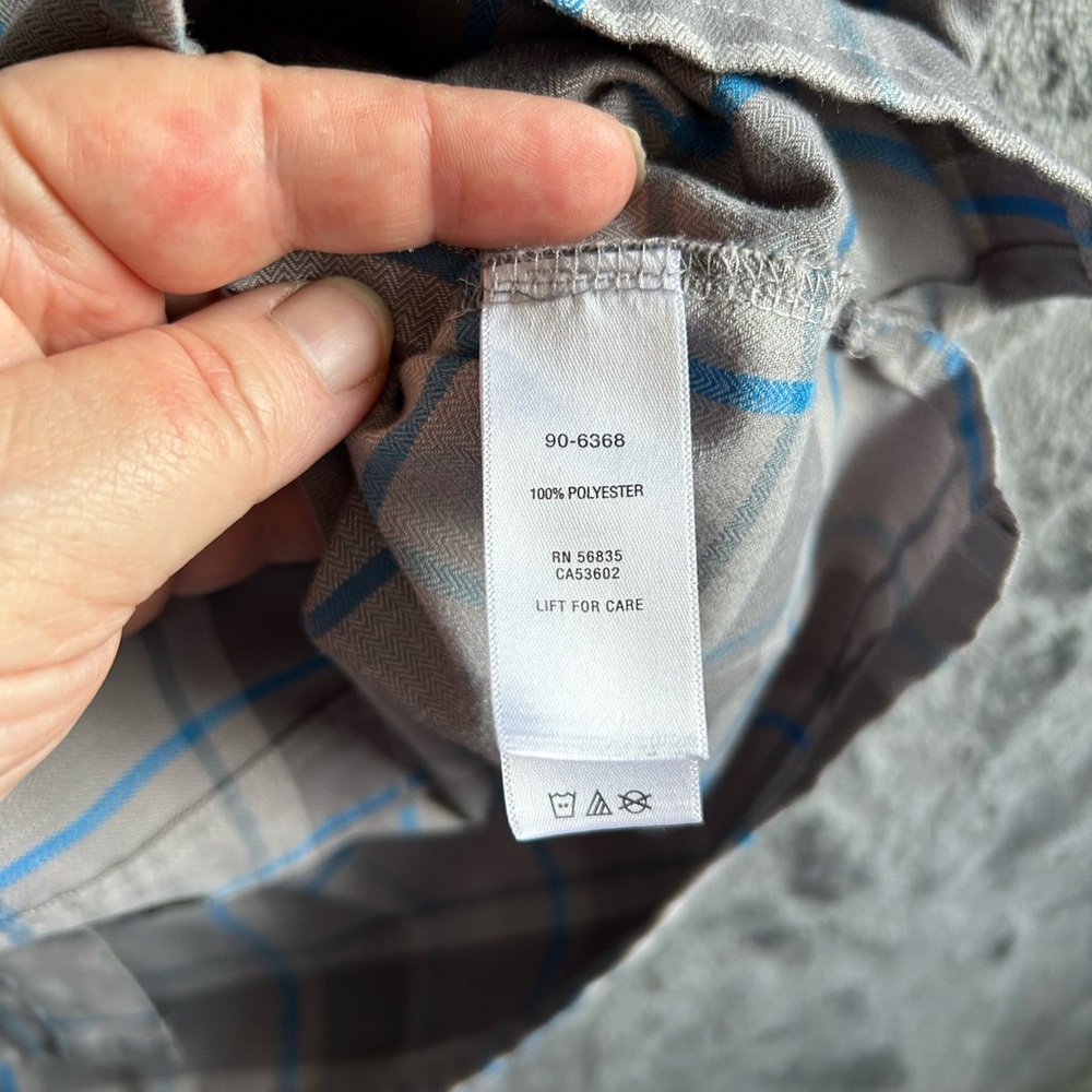 Cabelas‎ Shirt Mens XL Plaid Outdoor Field Shirt Jacket Elbow Patches Hunting - Picture 6 of 11